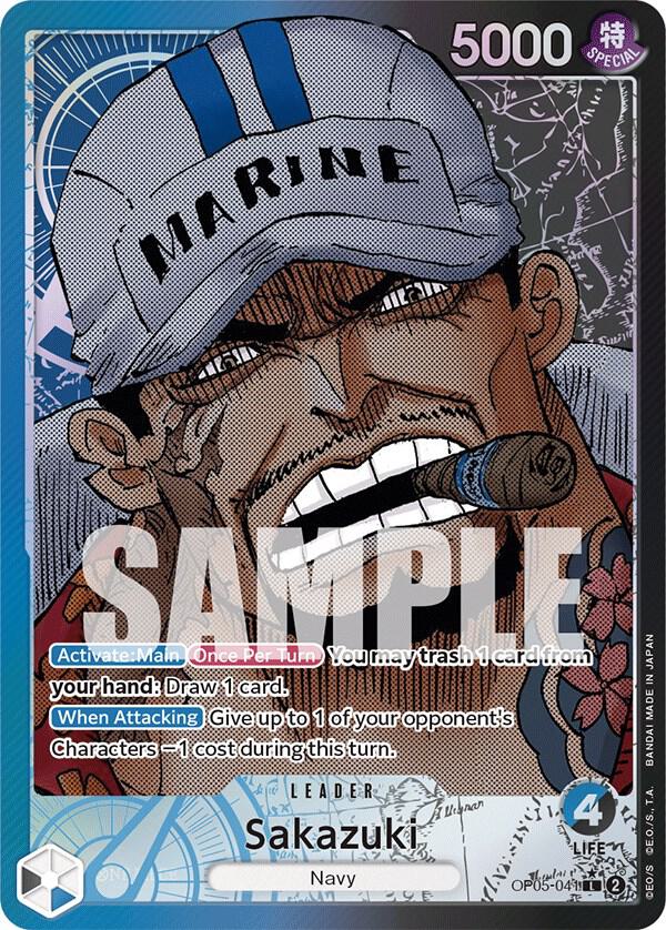 Sakazuki (Alternate Art) | OP05-041 | Awakening of the New Era