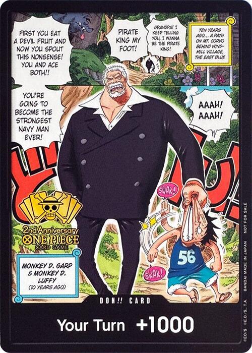 PSA 10 DON!! Card (2nd Anniversary Tournament) | One Piece Promotion Cards