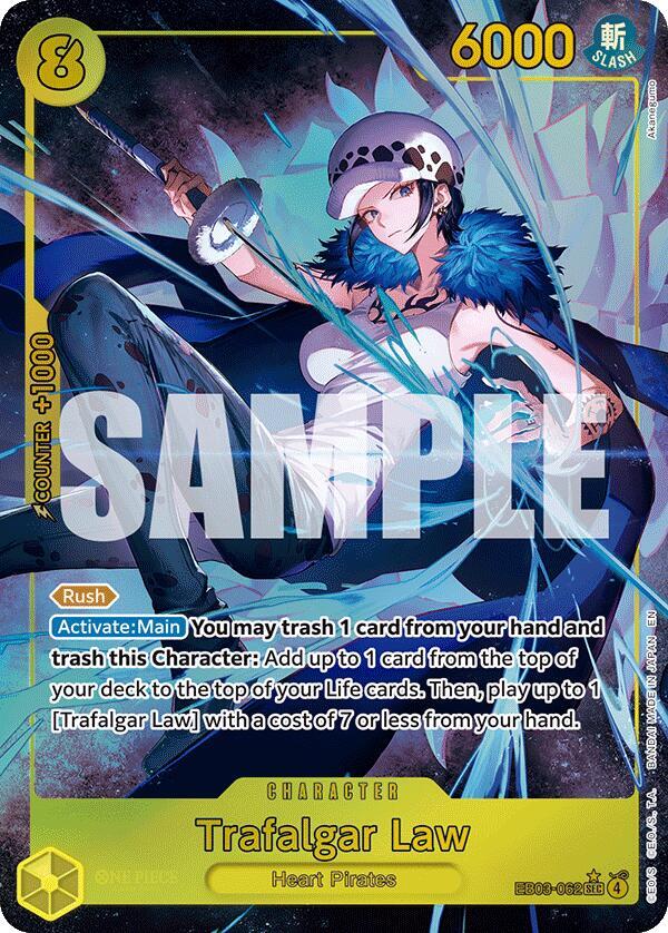 Trafalgar Law (Alternate Art) | EB03-062 | Extra Booster: One Piece Heroine's Edition