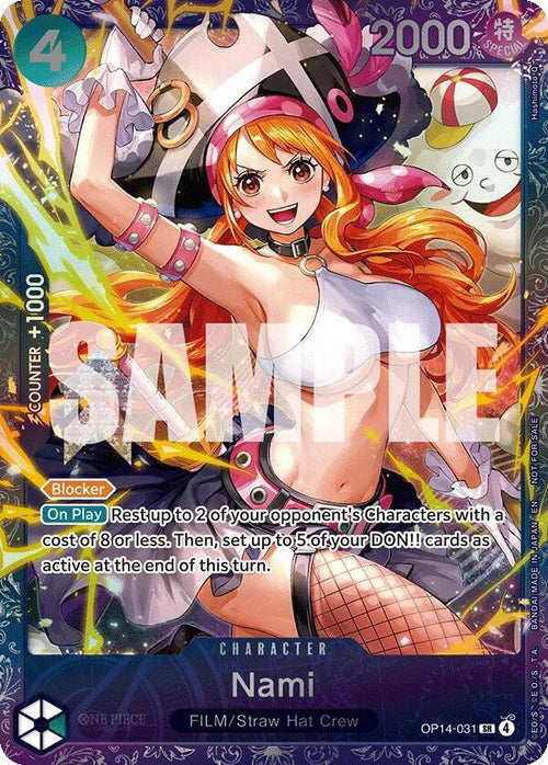 BGS 9.5 Nami (Treasure Cup May 2026) | OP14-031 | One Piece Promotion Cards